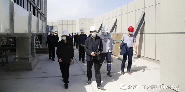 北京广东大厦组织开展五一劳动节前安全生产检查